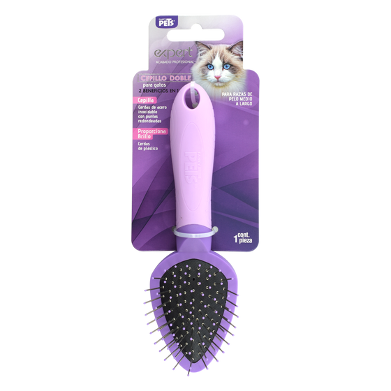 CEPILLO DOBLE P/GATO EXPERT FL8330