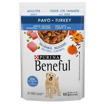 Beneful para adulto - Pavo y arroz 100g