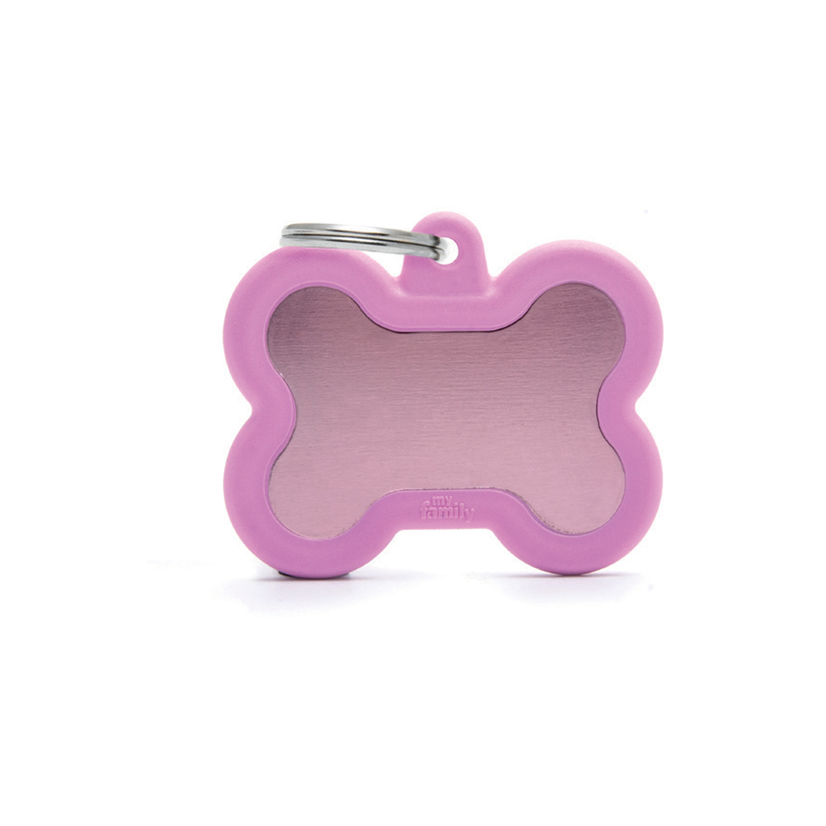 Placas MyFamily - OSSO ALLUMINIO ROSA GOMMA ROSA HTA01PINK