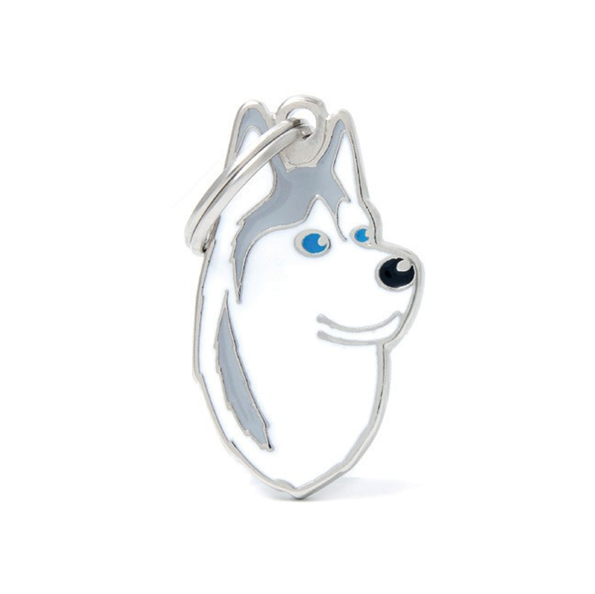 Placas MyFamily - GREY AND WHITE SIBERIAN HUSKY MF13