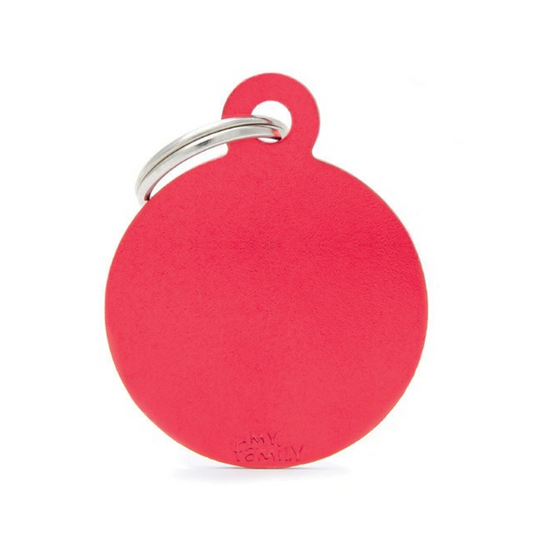 Placas MyFamily - BIG ROUND ALUMINIUM LIGHTBLUE MFB60