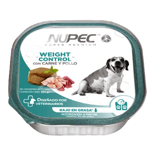NUPEC CANINO WEIGHT CONTROL LATA 100 GR