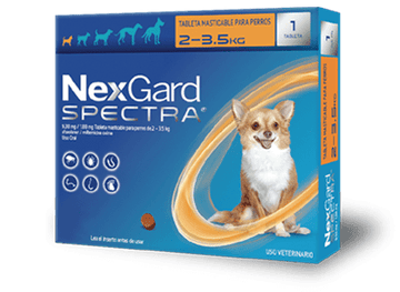 Nexgard Spectra Ex-Chico (2-3.5 kg) (1 masticable)