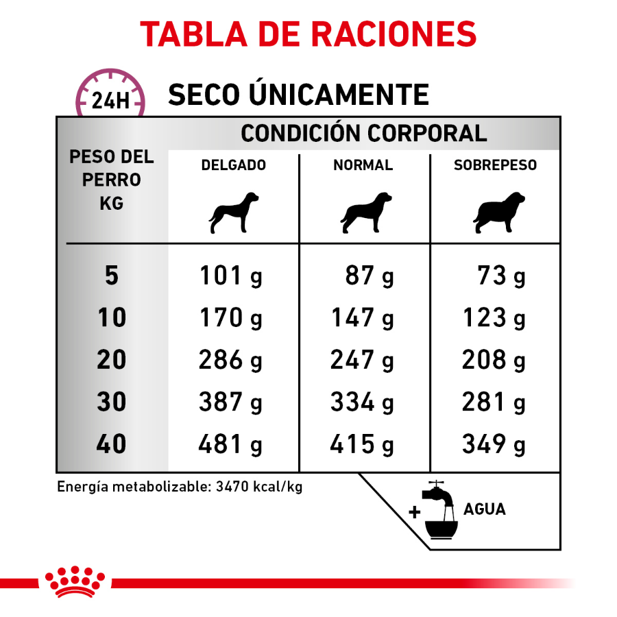 Royal Canin Prescripción Alimento Seco Soporte para Movilidad para Perro Adulto Raza Pequeña/Mediana, 4 kg