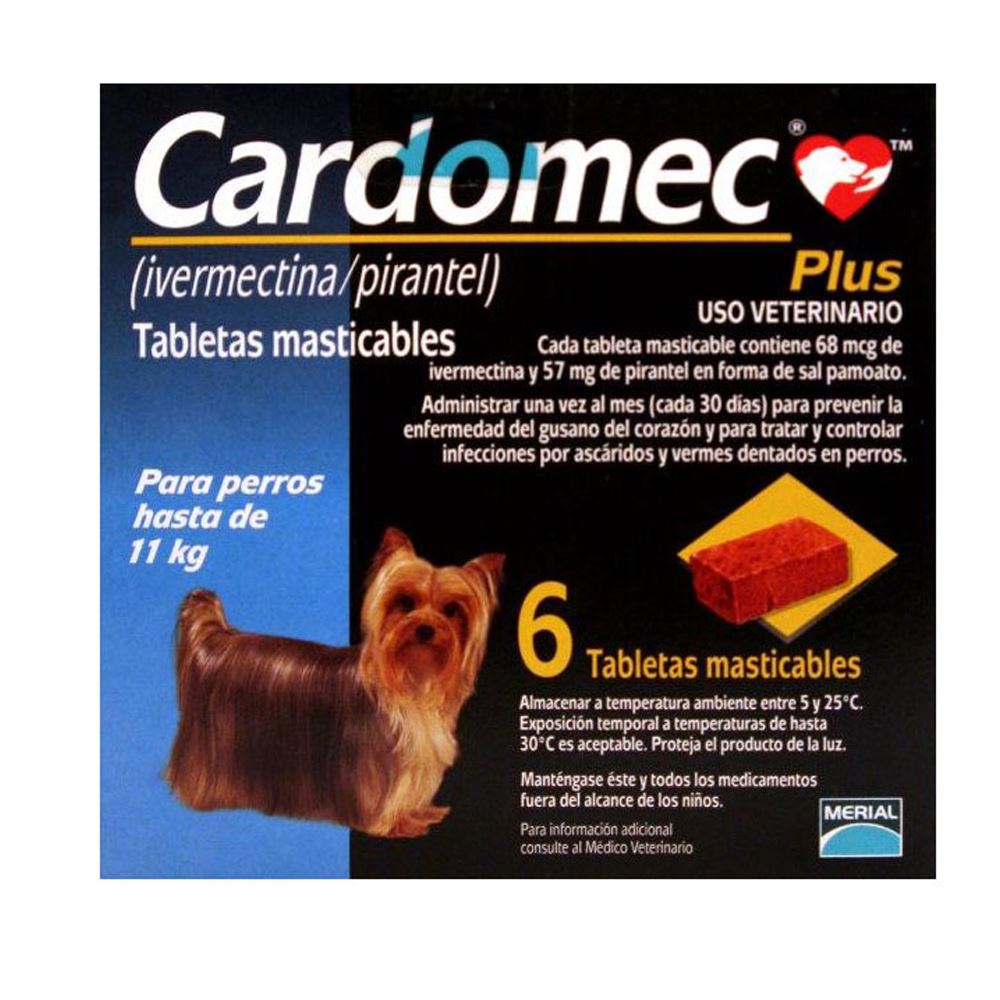 Desparasitante Cardomec Plus Perros Merial
