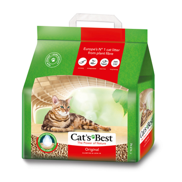 Cat'S Best Original Arena Natural Aglutinante Sin Esencia Para Gato 17.5 Kg