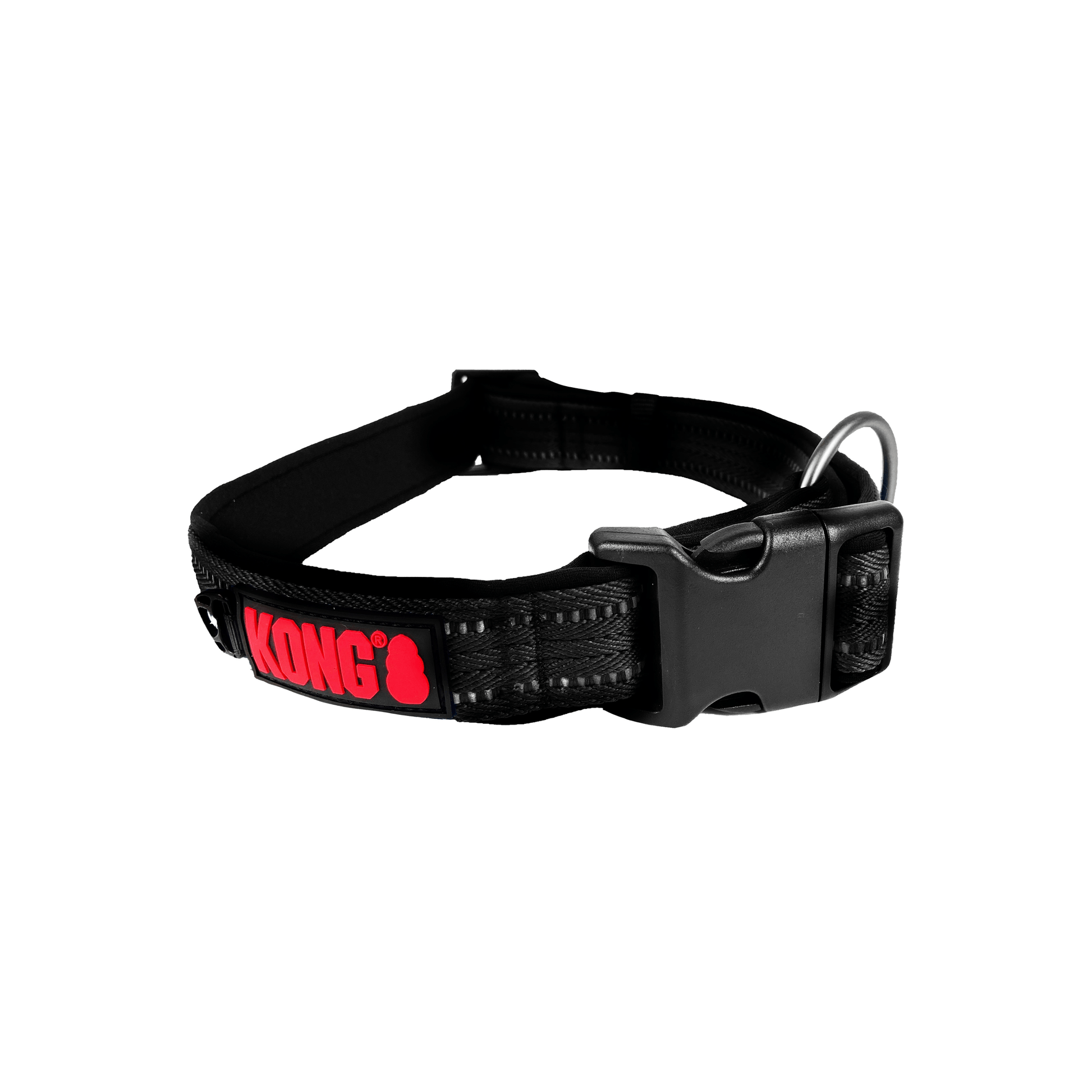 KONG CC Collar Suave Nylon Negra CH K-S9202