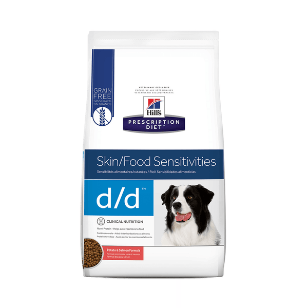 Hill's Prescription Diet d/d Alergias Alimentarias Receta Salmón 3.6kg - Alimento Seco Perro