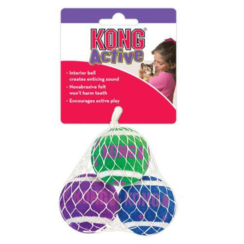 Pelotas de tenis con cascabel Kong
