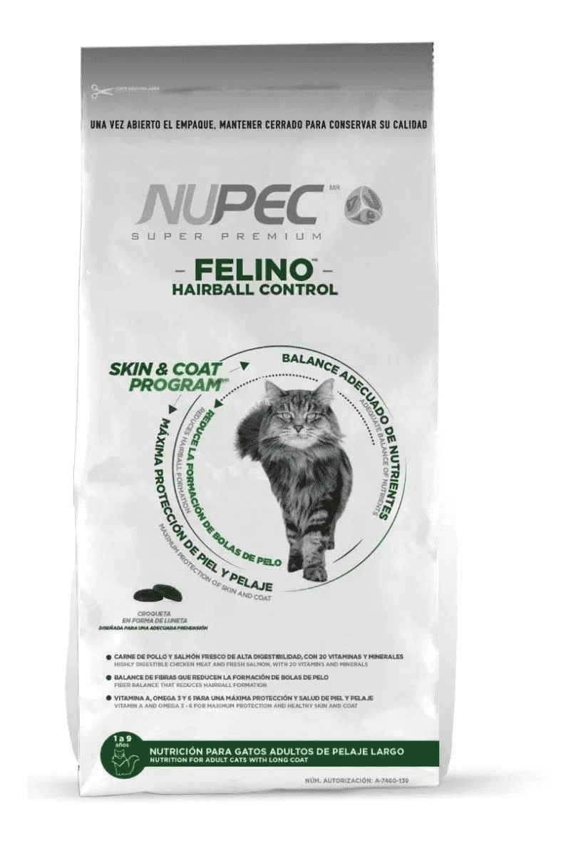 VALUE PACK ALIM NUP FELINO HAIRBALL 3KG FA01