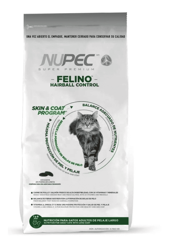 VALUE PACK ALIM NUP FELINO HAIRBALL 3KG FA01
