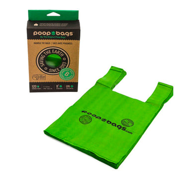 POOP BAGS Bolsas biodegradables desechos c/ asa HANDLE926
