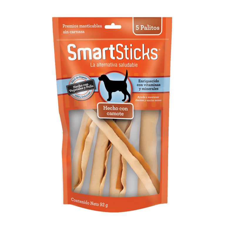 SMARTBONES Stick Camote 5 Palitos SB2007