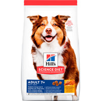 Hill's Science Diet Alimento Seco para Perro Senior Raza Mediana/ Grande Receta Pollo y Cebada, 12 kg