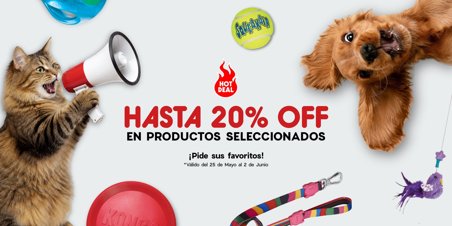 Hot Deal: Hasta 20% OFF en productos seleccionados
